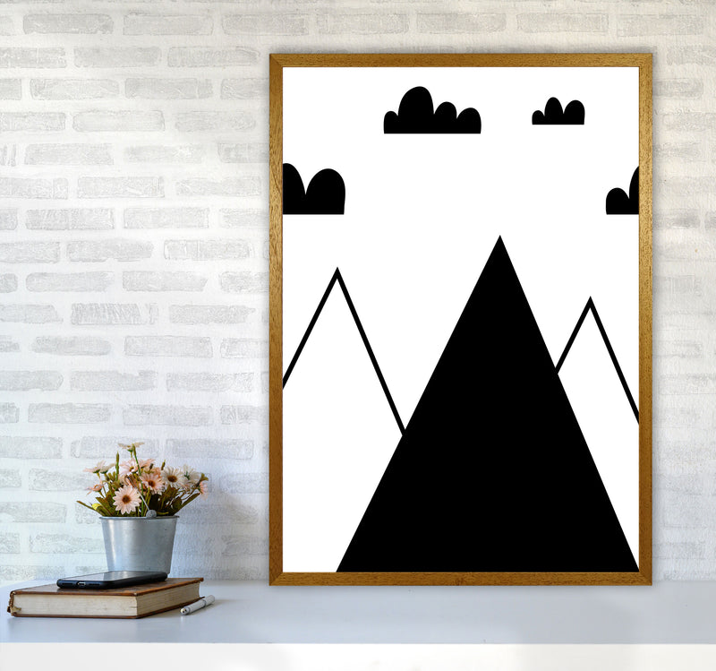 Scandi Mountains Modern Print A1 Print Only