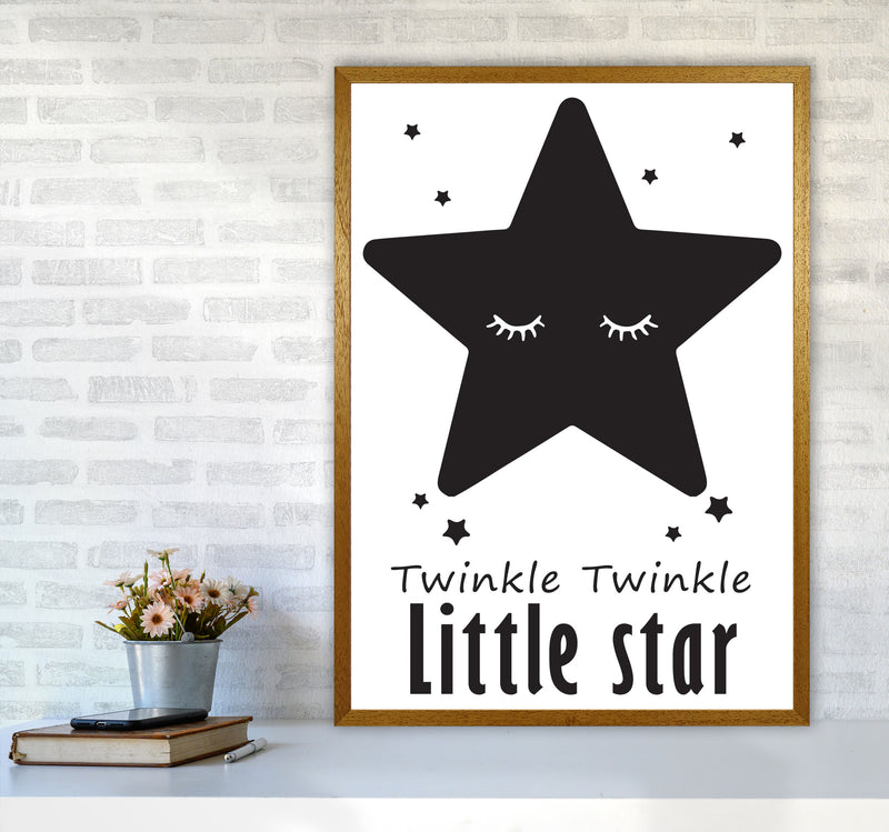 Twinkle Twinkle Little Star Framed Nursey Wall Art Print A1 Print Only