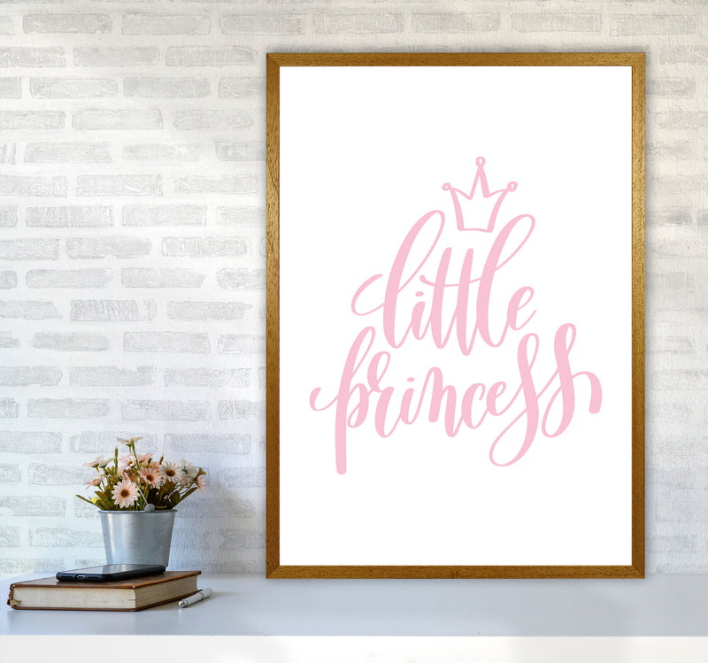 Little Princess Pink Framed Nursey Wall Art Print A1 Print Only