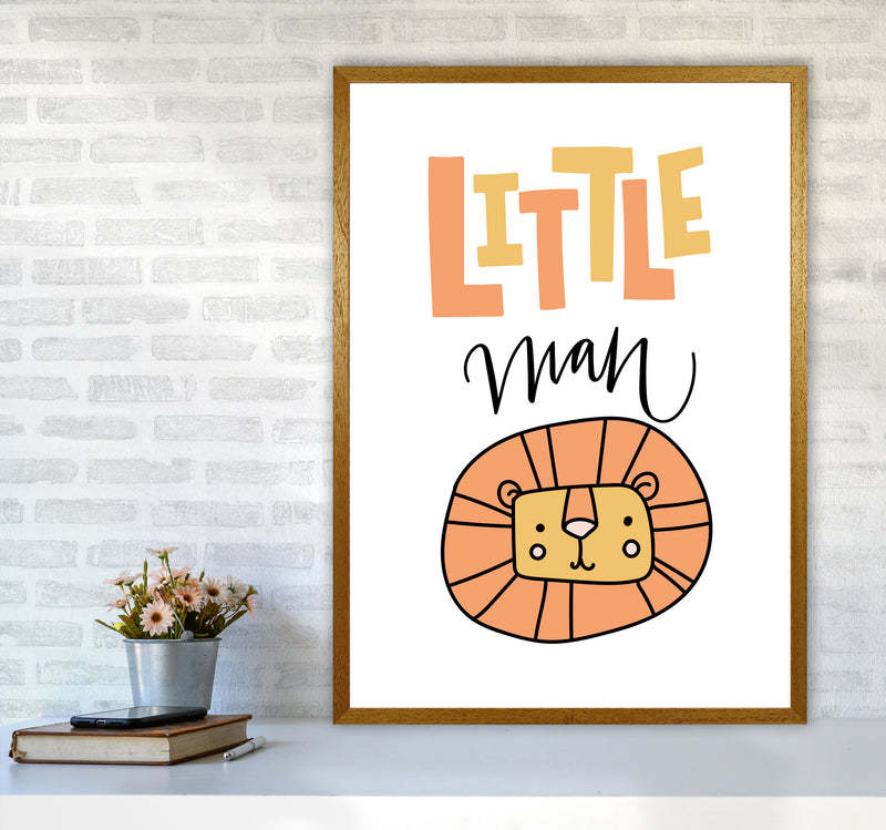 Little Lion Man Framed Nursey Wall Art Print A1 Print Only