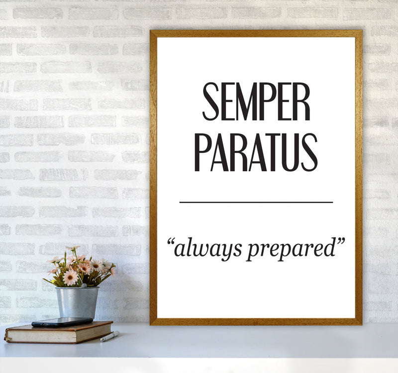 Semper Paratus Modern Print A1 Print Only