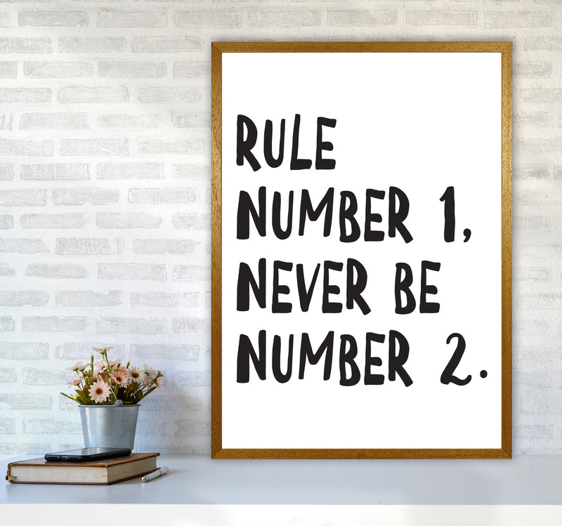 Rule Number One Modern Print A1 Print Only