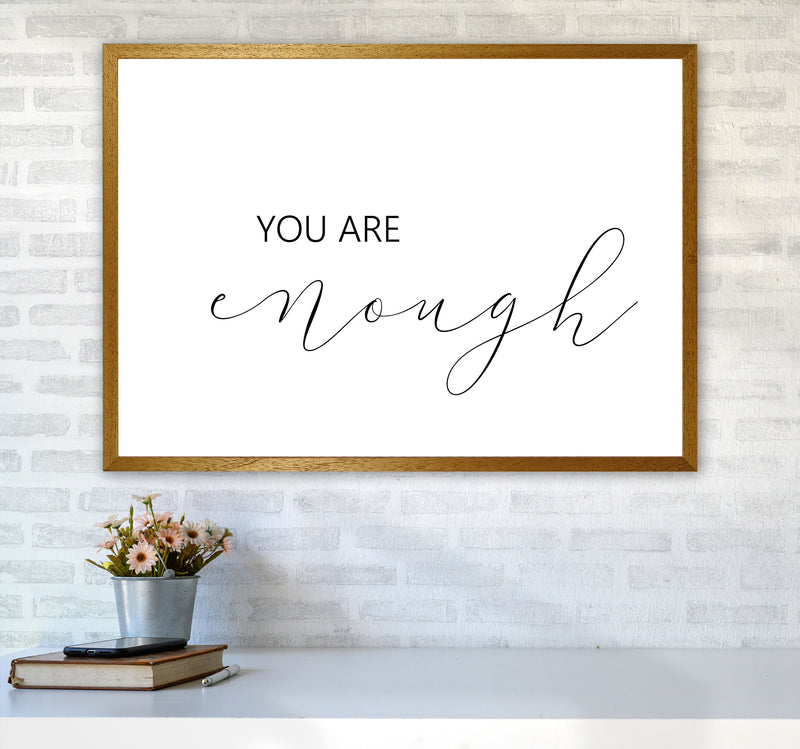 You Are Enough Landscape Modern Print A1 Print Only