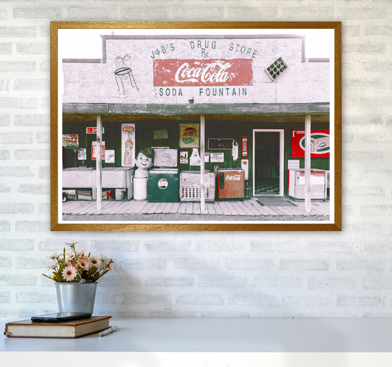 Coca Cola Shop Modern Print A1 Print Only