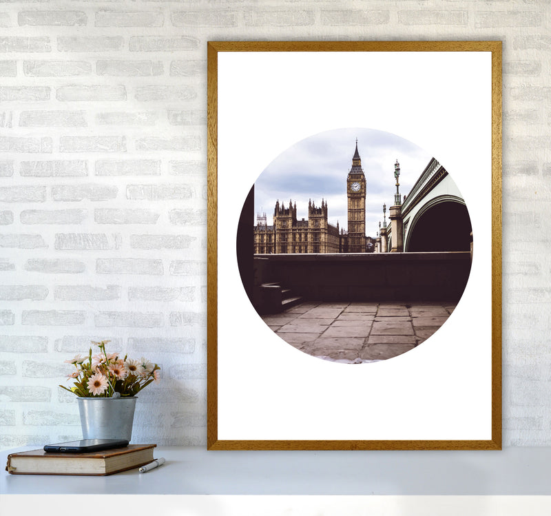 London Big Ben Modern Art Print, Framed Wall Art A1 Print Only