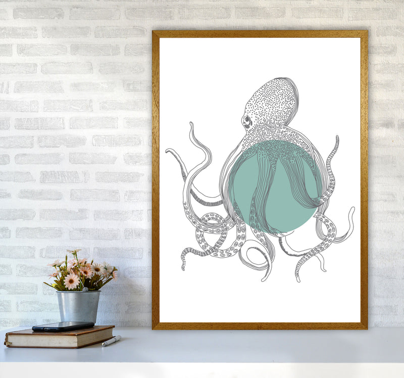 Marine Animals Octopus Modern Print Animal Art Print A1 Print Only