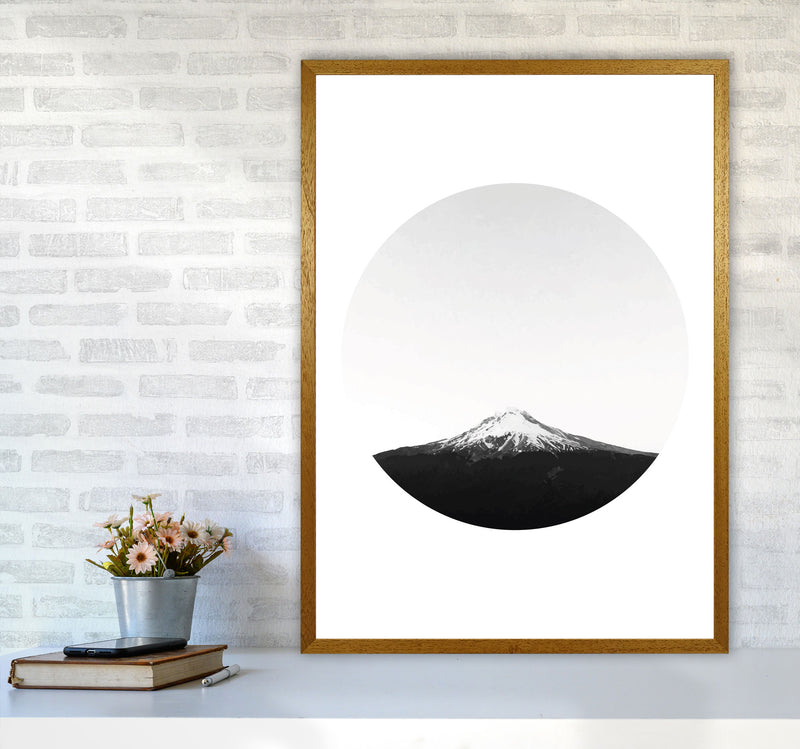 Abstract Mountain Modern Print A1 Print Only