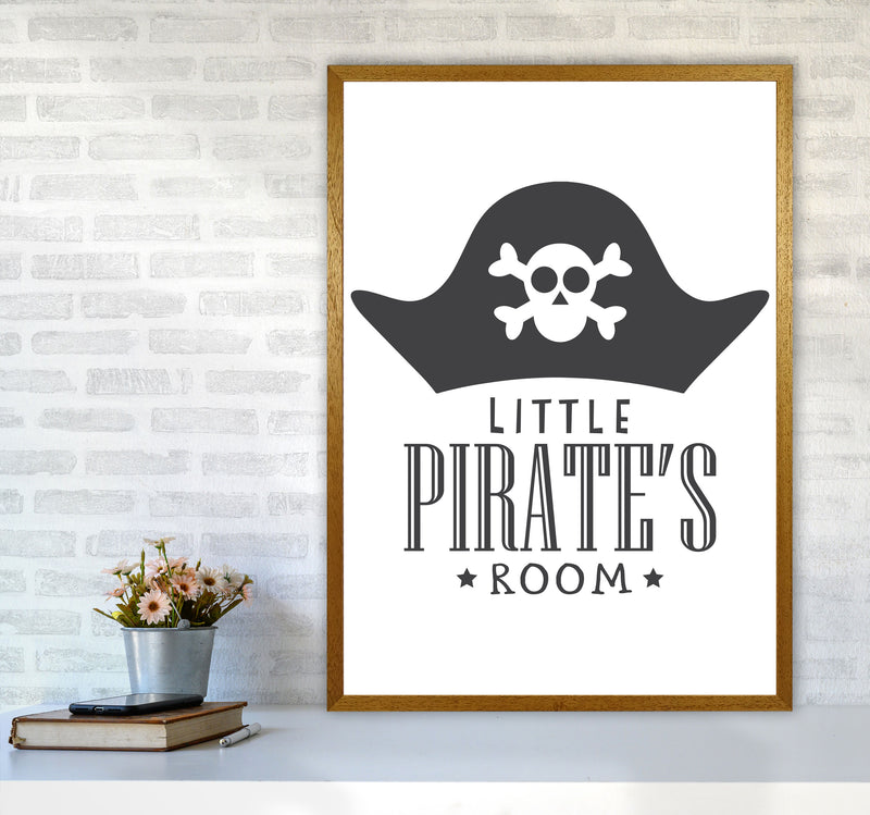Little Pirates Room Framed Nursey Wall Art Print A1 Print Only