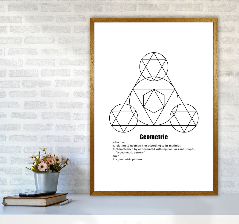 Geometric Meaning 1 Modern Print A1 Print Only