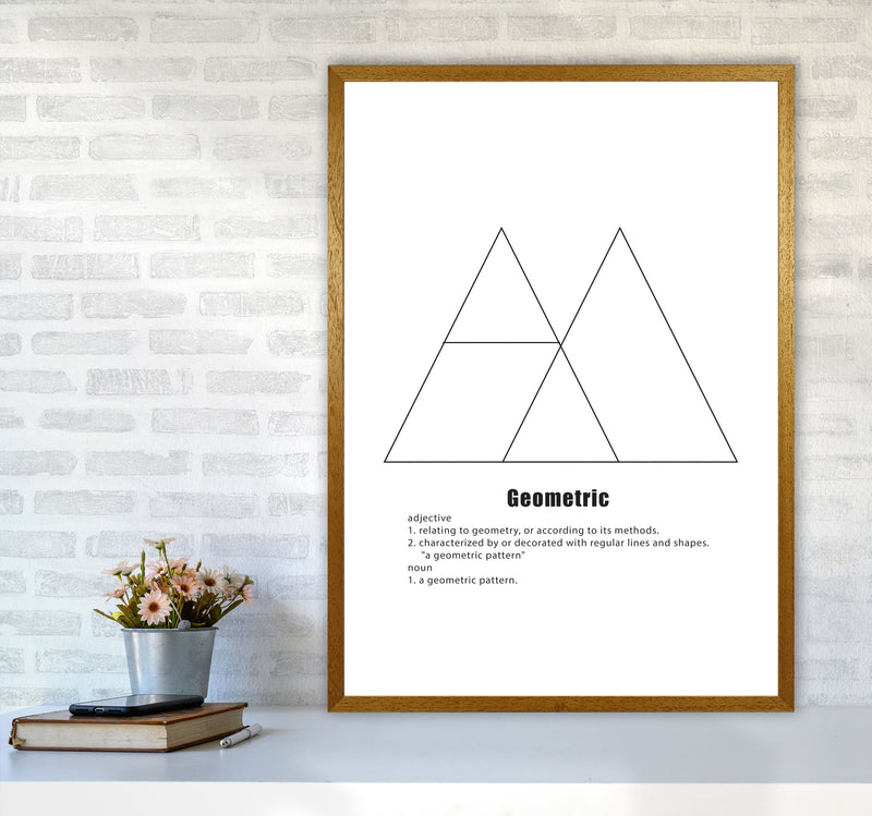 Geometric Meaning 2 Modern Print A1 Print Only