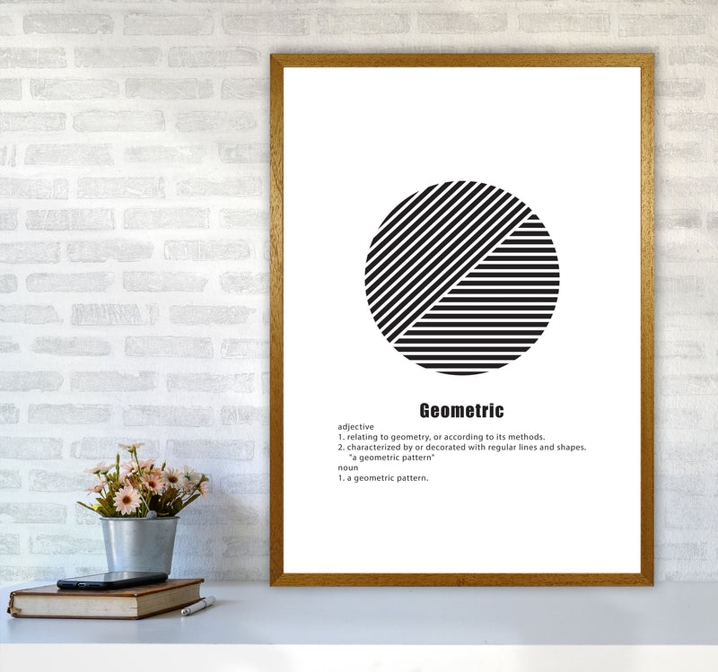 Geometric Meaning 3 Modern Print A1 Print Only