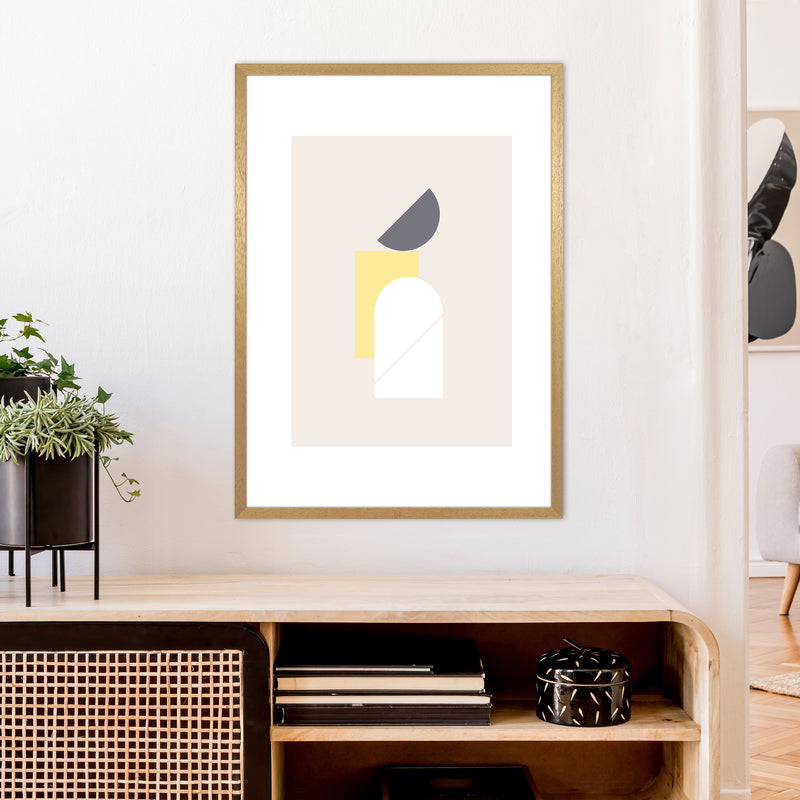 Mila Abstract N11  Art Print by Pixy Paper A1 Print Only