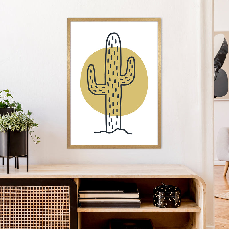 Cactus Moon  Art Print by Pixy Paper A1 Print Only