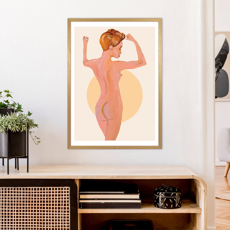 Nude Woman  Art Print by Pixy Paper A1 Print Only