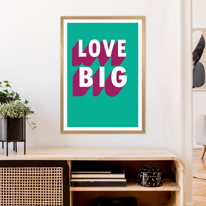 Love Big Shadow  Art Print by Pixy Paper A1 Print Only