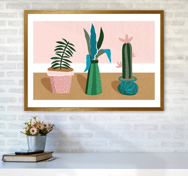 Plant Collection Jungle Abstract  Art Print by Pixy Paper A1 Print Only