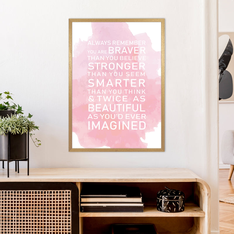 Smarter Than You Think Art Print by Pixy Paper A1 Print Only