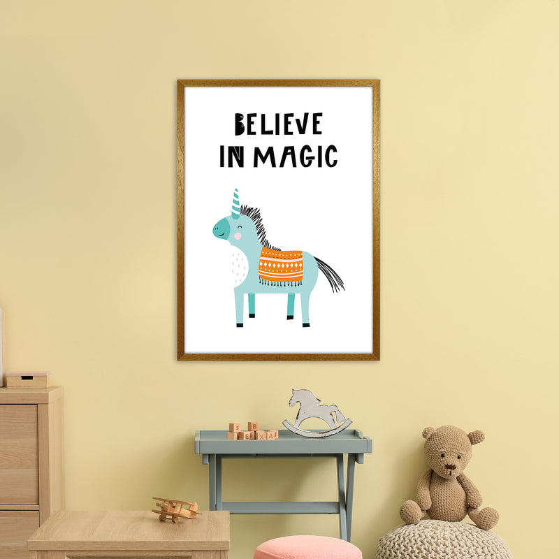 Believe In Magic Animal Pop  Art Print by Pixy Paper A1 Print Only
