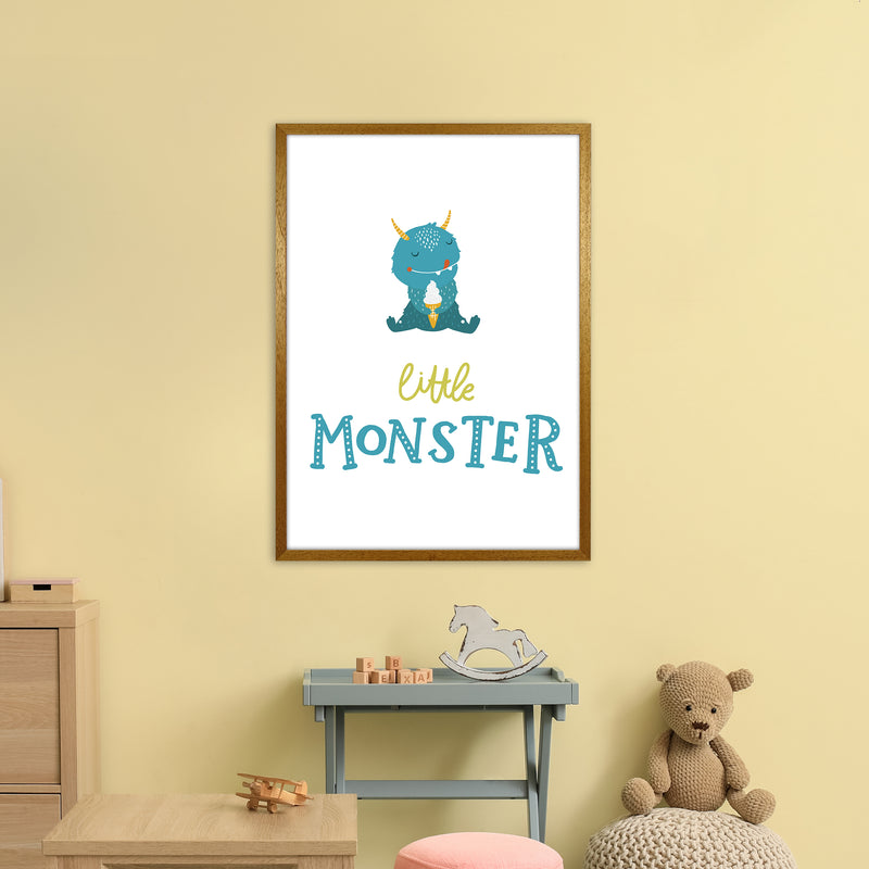 Little Monsters Ice Cream  Art Print by Pixy Paper A1 Print Only