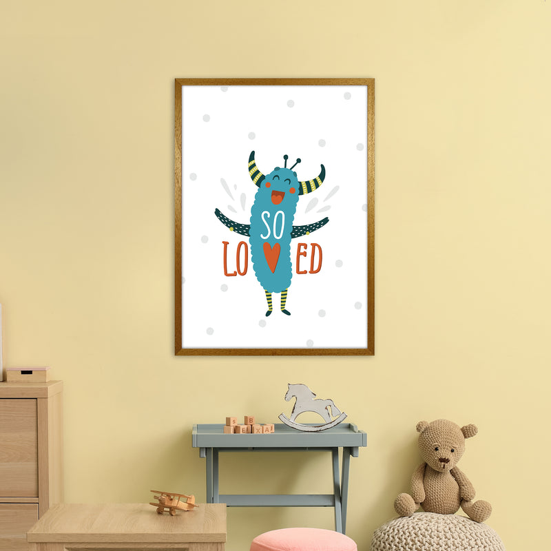 Little Monsters So Loved  Art Print by Pixy Paper A1 Print Only
