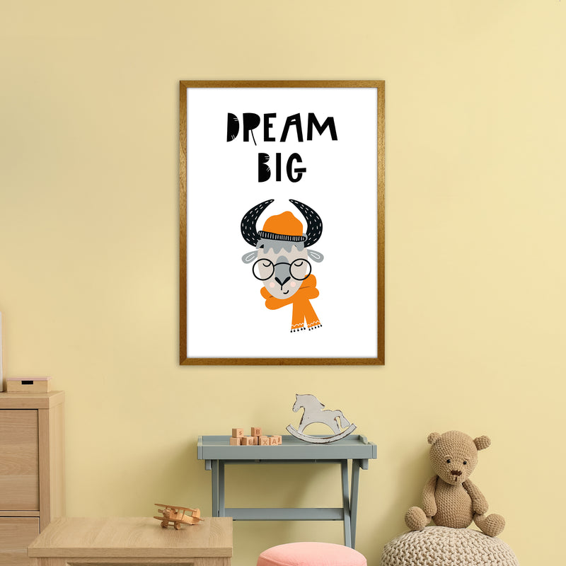 Dream Big Animal Pop  Art Print by Pixy Paper A1 Print Only