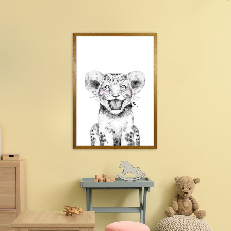 Safari Babies Tiger  Art Print by Pixy Paper A1 Print Only