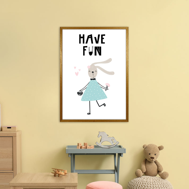 Have Fun Animal  Art Print by Pixy Paper A1 Print Only
