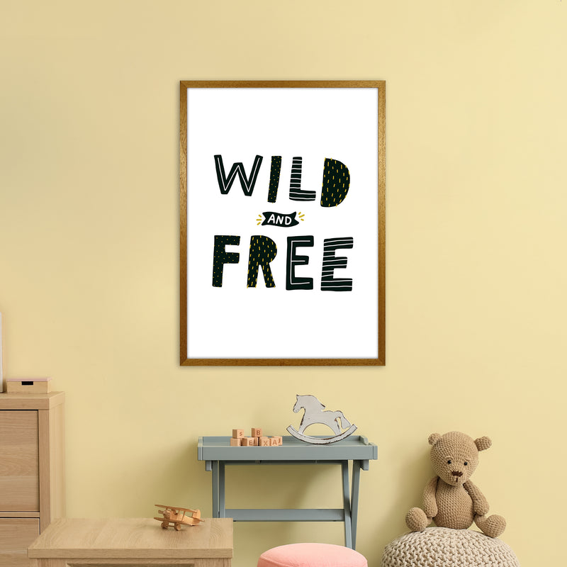 Wild And Free  Art Print by Pixy Paper A1 Print Only