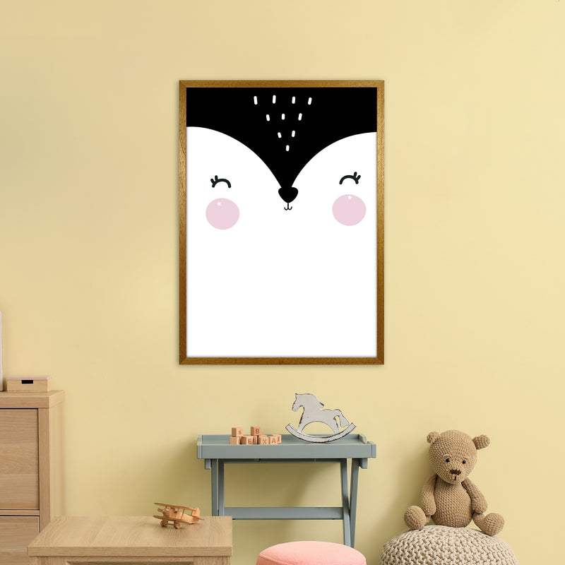 Penguin Face  Art Print by Pixy Paper A1 Print Only
