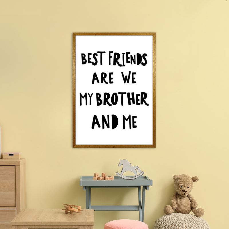 Best Friends  Art Print by Pixy Paper A1 Print Only