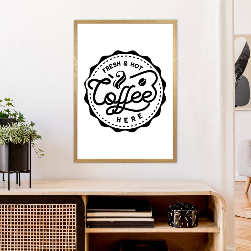 Fresh And Hot Coffee  Art Print by Pixy Paper A1 Print Only