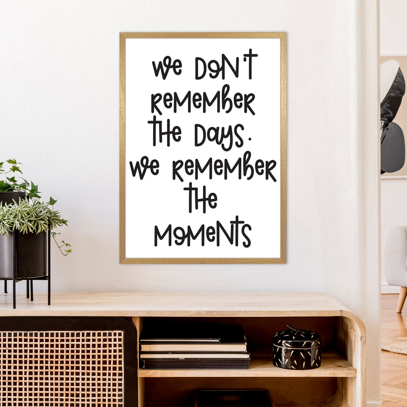 We Don'T Remember The Days  Art Print by Pixy Paper A1 Print Only