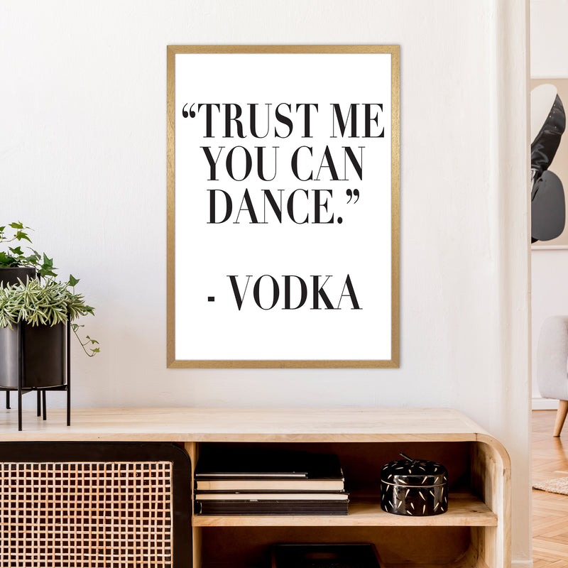 Trust Me You Can Dance  Art Print by Pixy Paper A1 Print Only