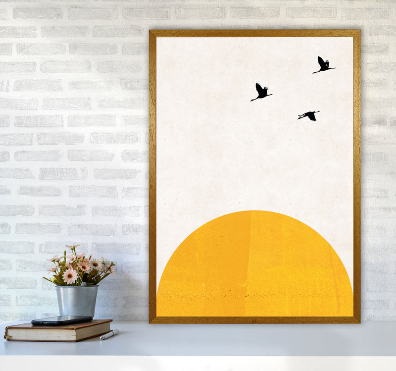Rising sun Art Print by Pixy Paper A1 Print Only