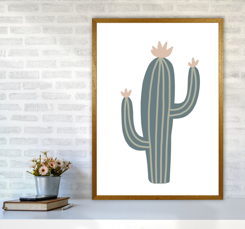 Inspired Natural Cactus Art Print by Pixy Paper A1 Print Only