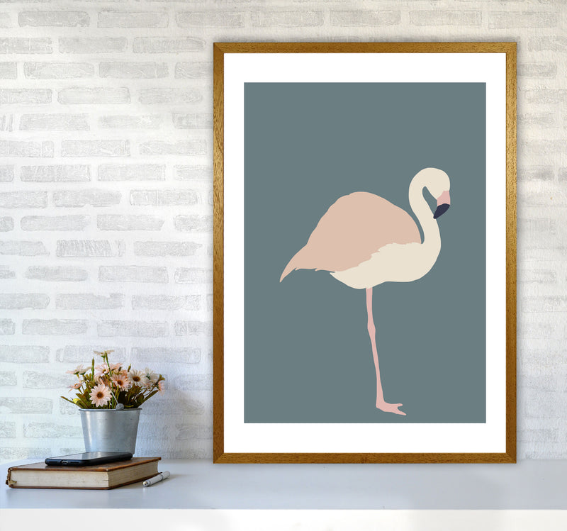 Inspired Flamingo Art Print by Pixy Paper A1 Print Only