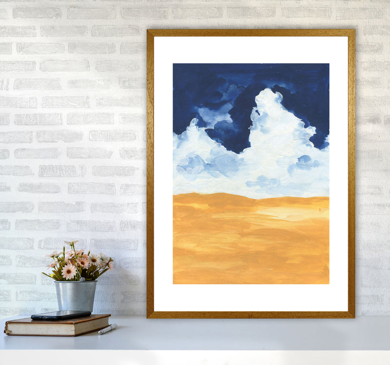 Horizon Abstract Clouds  Art Print by Pixy Paper A1 Print Only