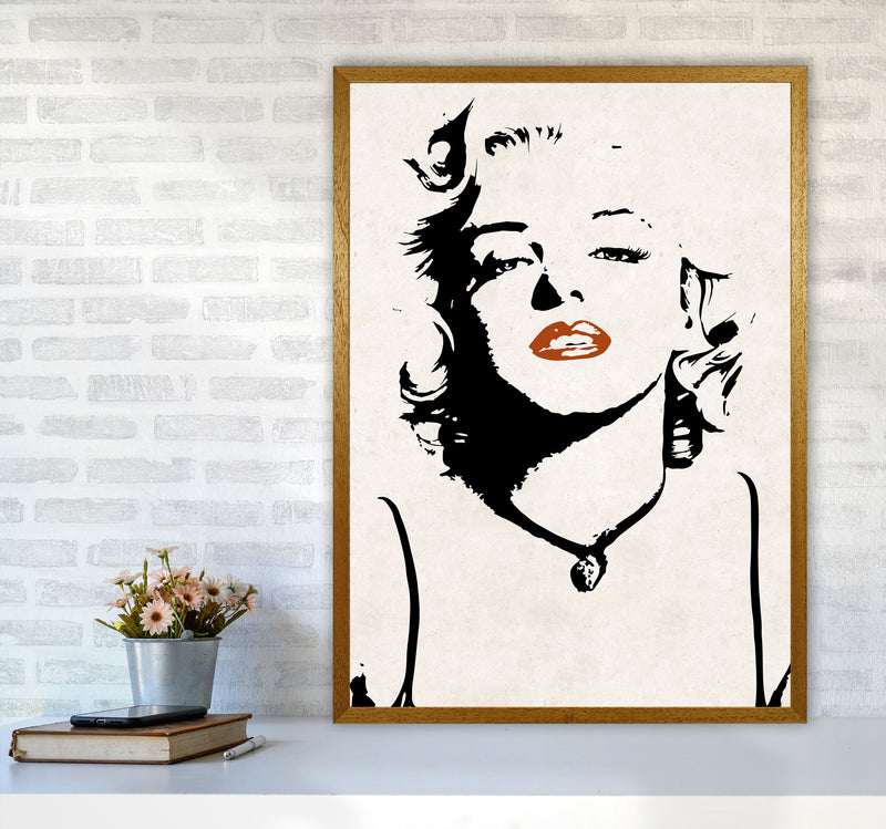 Autumn Marilyn abstract Art Print by Pixy Paper A1 Print Only