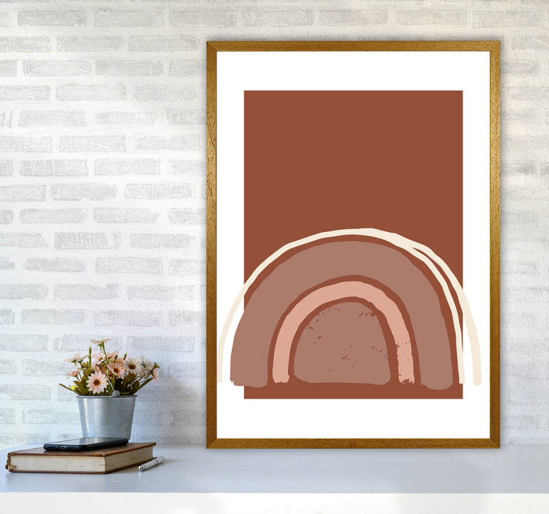 Autumn Camilla abstract Art Print by Pixy Paper A1 Print Only