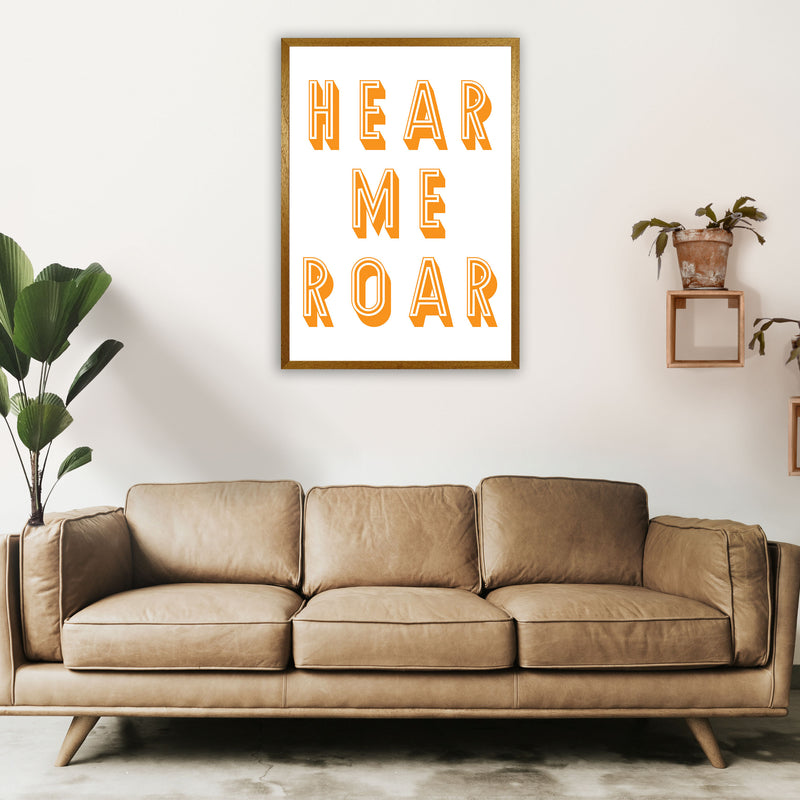 Hear Me Roar Art Print by Pixy Paper A1 Print Only