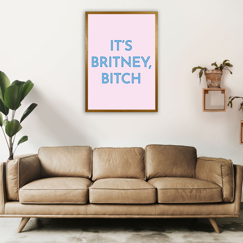 It's Britney Art Print by Pixy Paper A1 Print Only