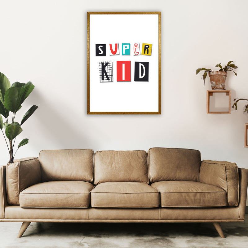 Super kid Art Print by Pixy Paper A1 Print Only