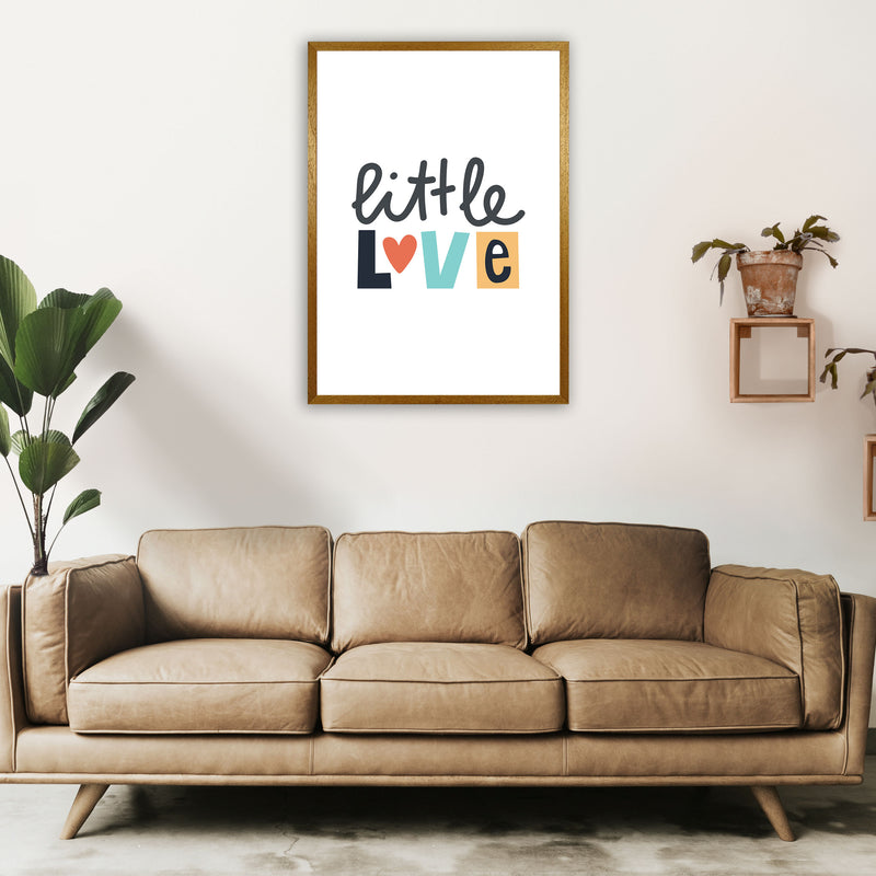 Little love Neutral kids Art Print by Pixy Paper A1 Print Only
