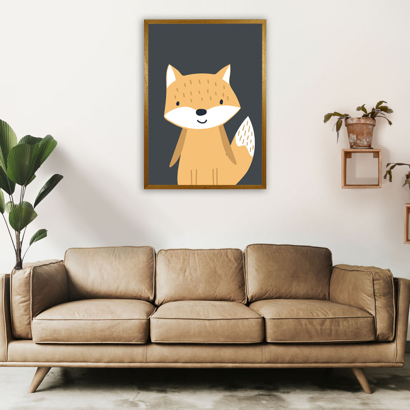 Fox Neutral kids Art Print by Pixy Paper A1 Print Only