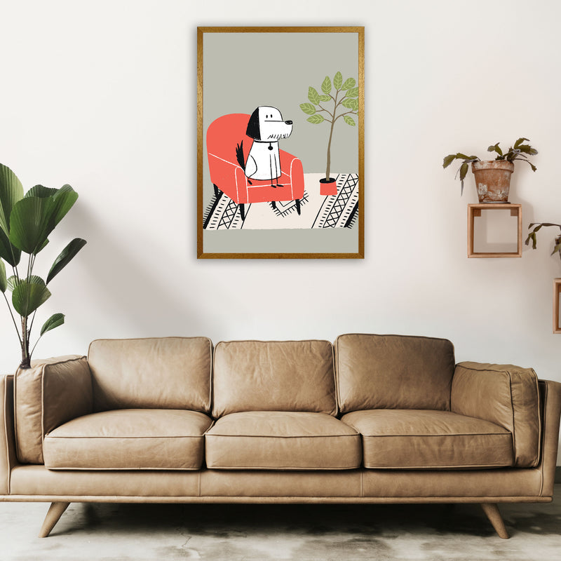 It's A Dog Life Art Print by Pixy Paper A1 Print Only