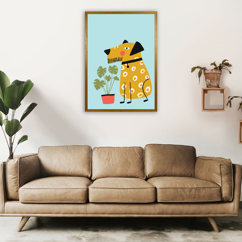 Bearded Dog Art Print by Pixy Paper A1 Print Only