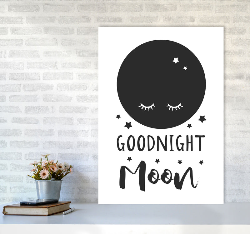 Goodnight Moon Black Framed Nursey Wall Art Print A1 Black Frame