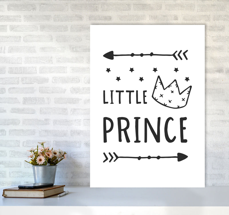 Little Prince Black Framed Nursey Wall Art Print A1 Black Frame