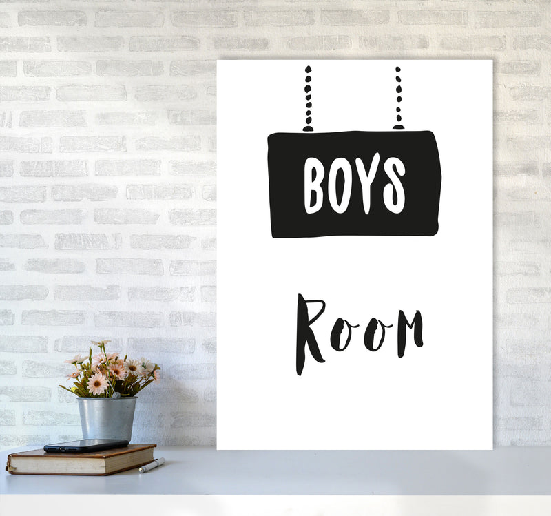 Boys Room Black Framed Nursey Wall Art Print A1 Black Frame