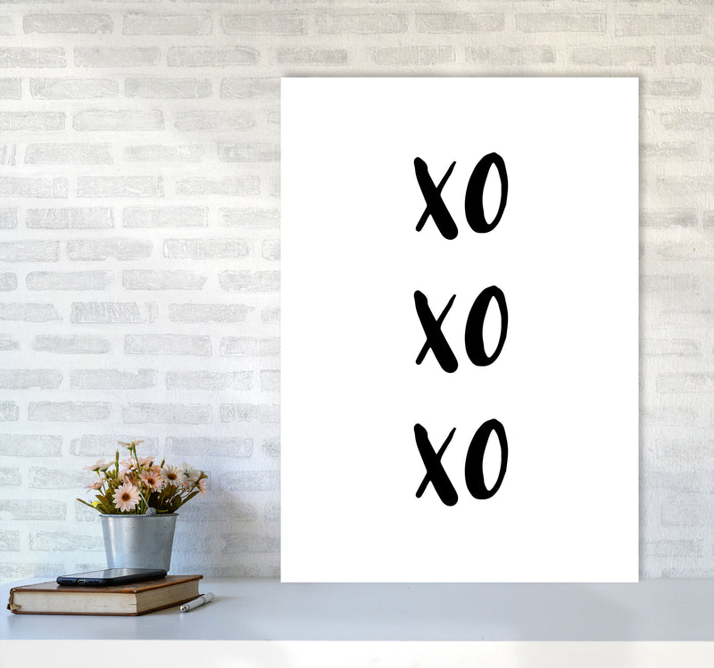 XOXOXO Modern Print A1 Black Frame